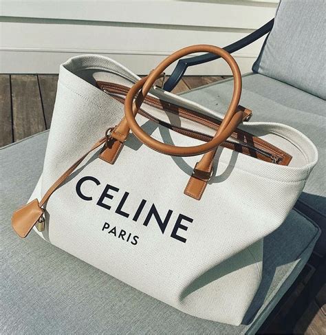 celine tote bag canvas